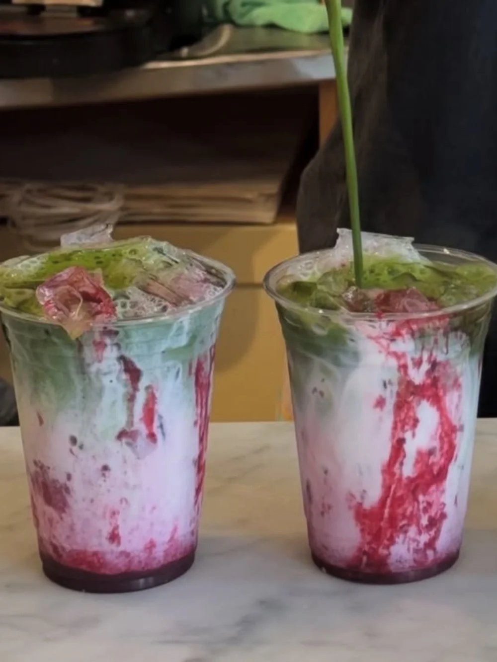 Strawberry Matcha 🍵
